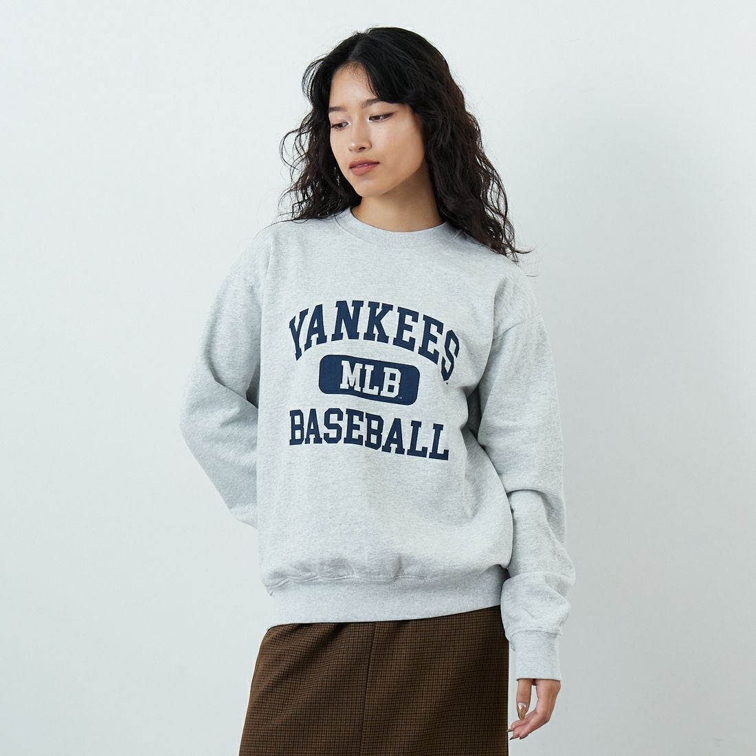 Sporty&Rich [スポーティアンドリッチ] NY アイビークルーネック