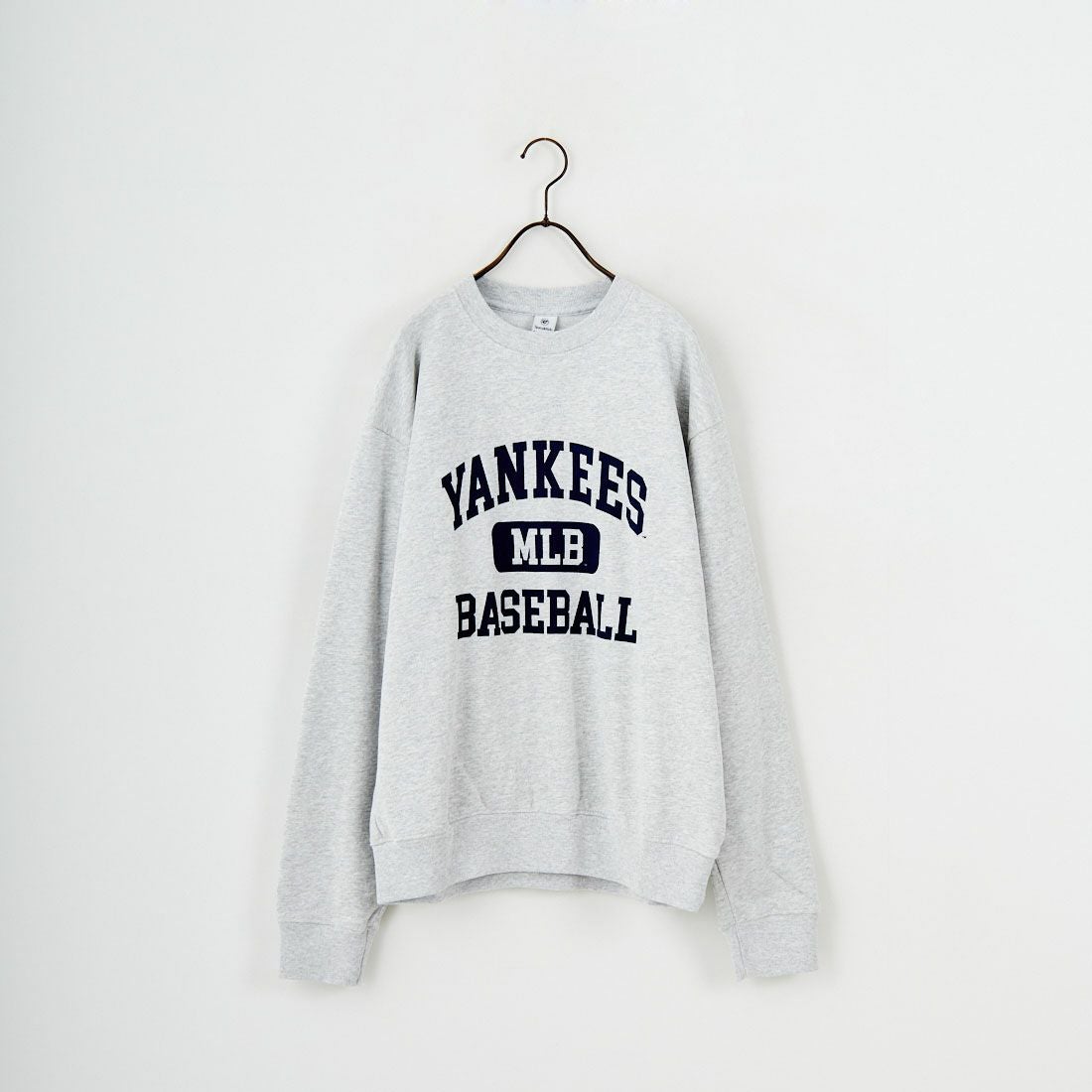 Sporty&Rich [スポーティアンドリッチ] NY アイビークルーネックスウェット [ST071623660] H.GRAY