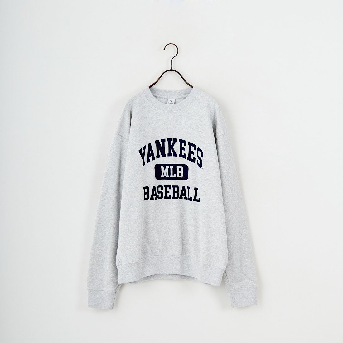 Sporty&Rich [スポーティアンドリッチ] NY アイビークルーネックスウェット [ST071623660] H.GRAY