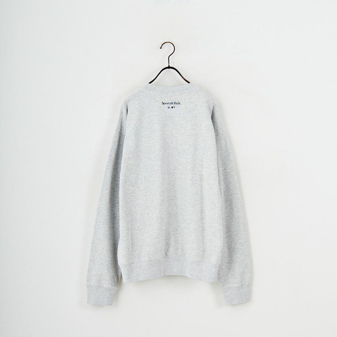Sporty&Rich [スポーティアンドリッチ] NY アイビークルーネックスウェット [ST071623660] H.GRAY