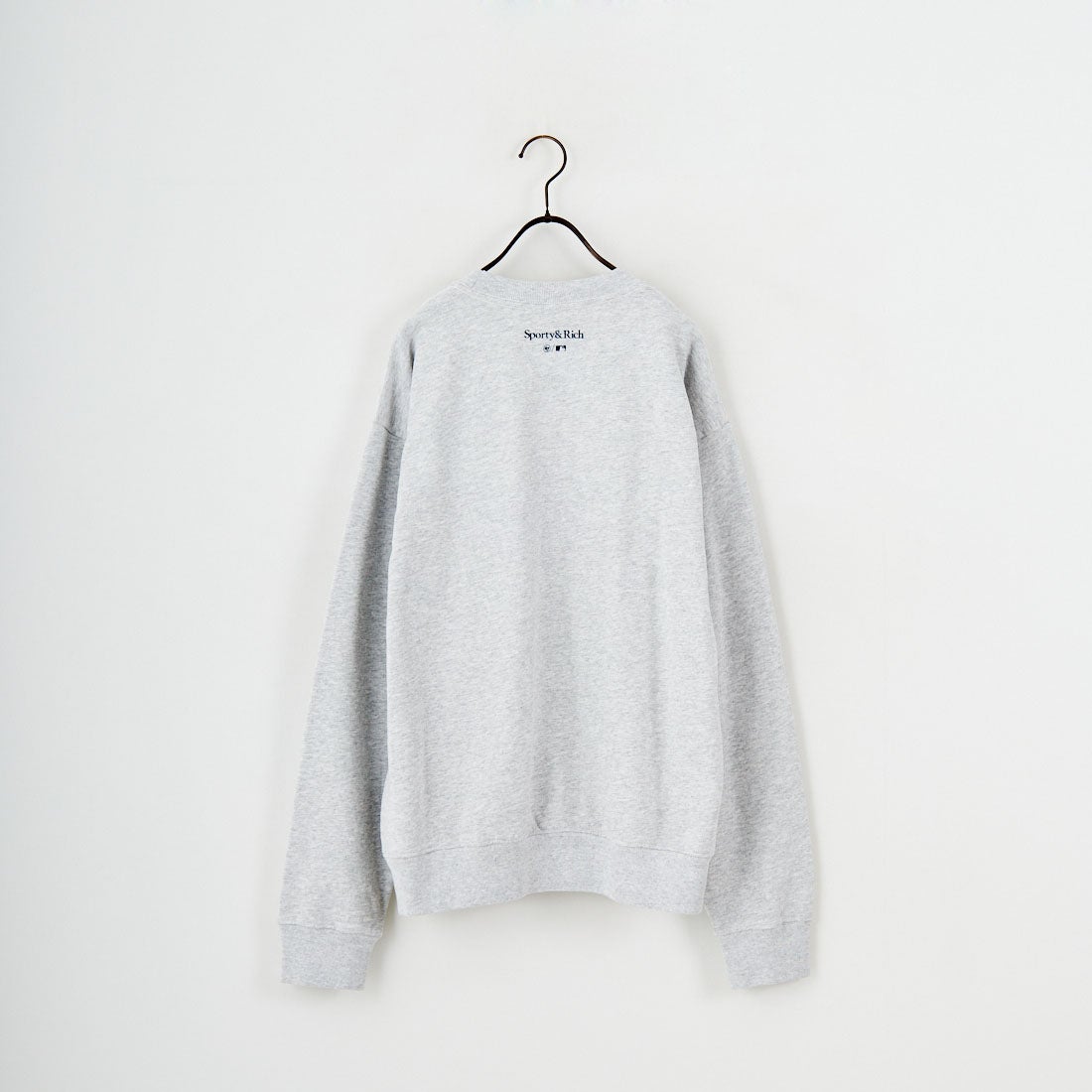 Sporty&Rich [スポーティアンドリッチ] NY アイビークルーネックスウェット [ST071623660] H.GRAY