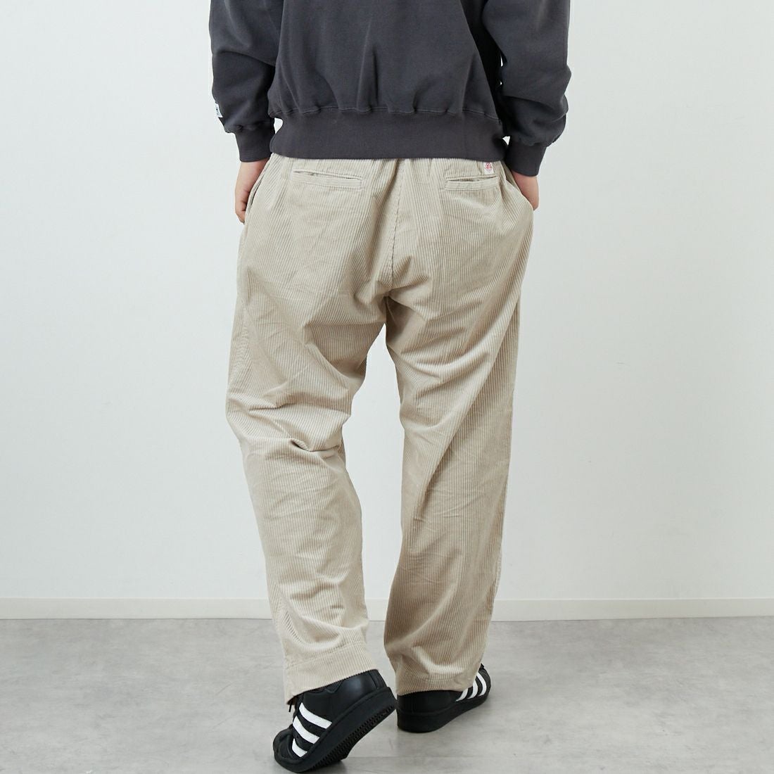 DANTON [ダントン] コーデュロイイージーストレートパンツ [DT