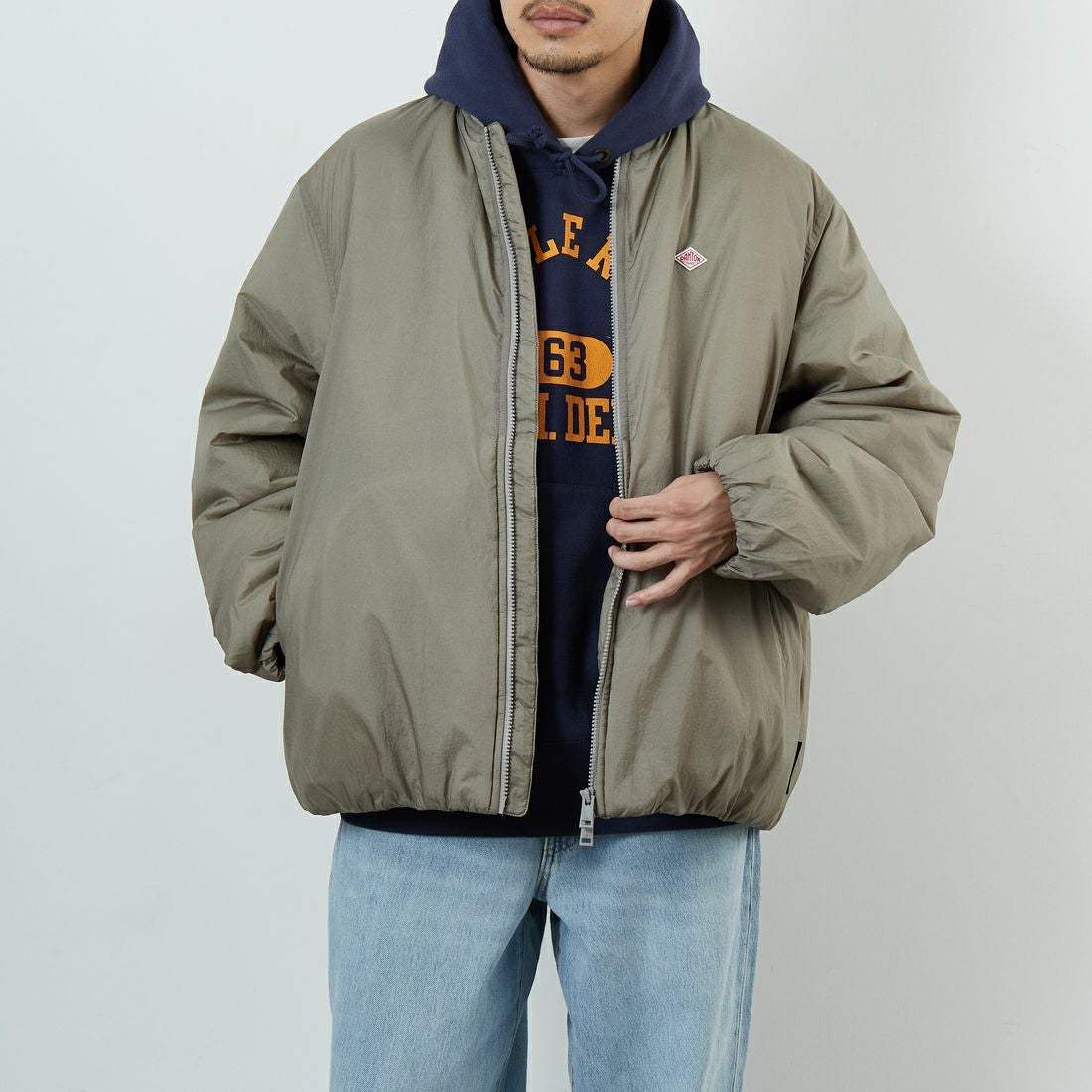 DANTON [ダントン] ナイロンボンバージャケット [DT-A0705PRD