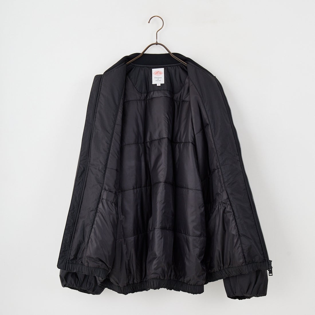 DANTON [ダントン] ナイロンボンバージャケット [DT-A0705PRD] BLACK