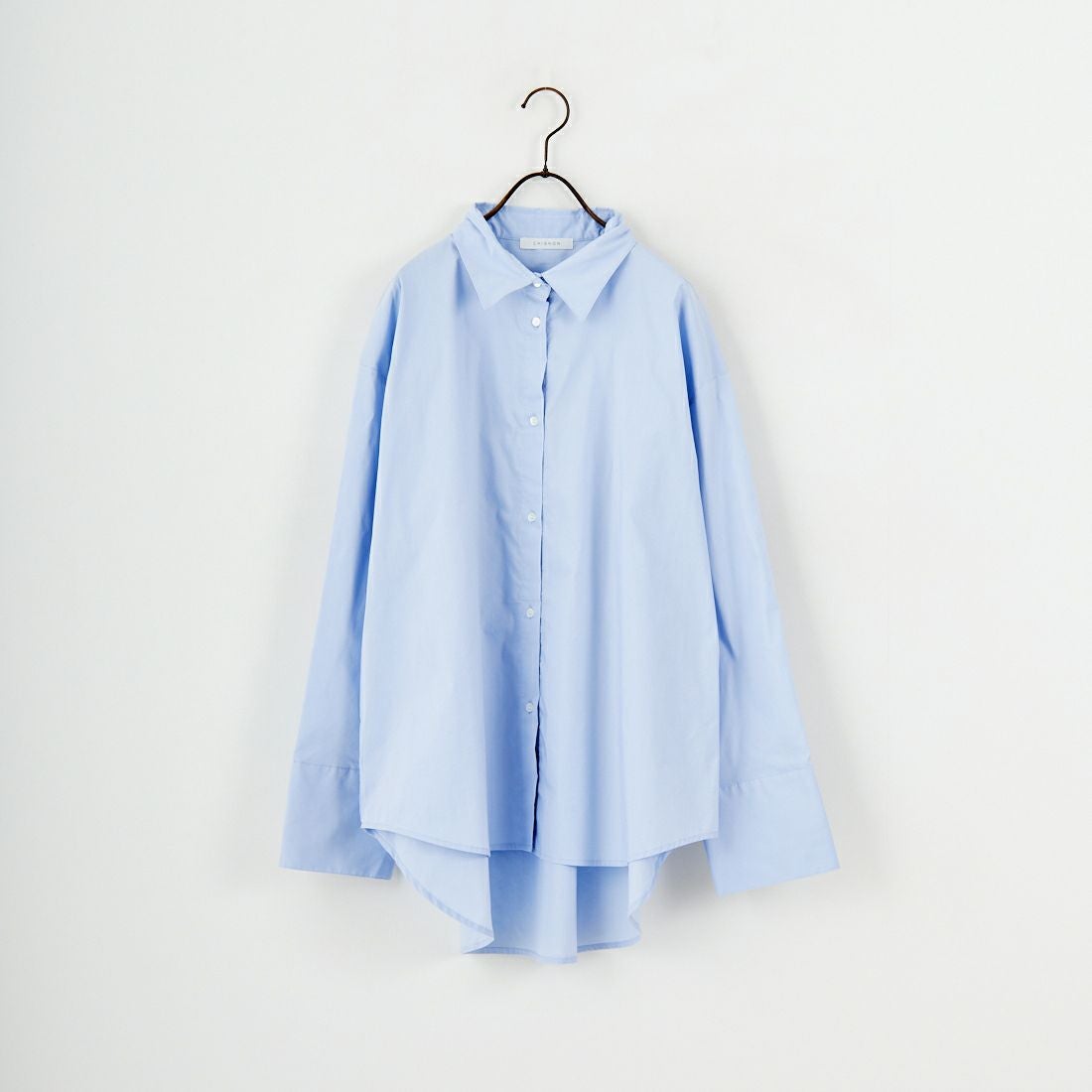 CHIGNON [シニヨン] 2WAYプリントシャツ [1555-219KK] SAX