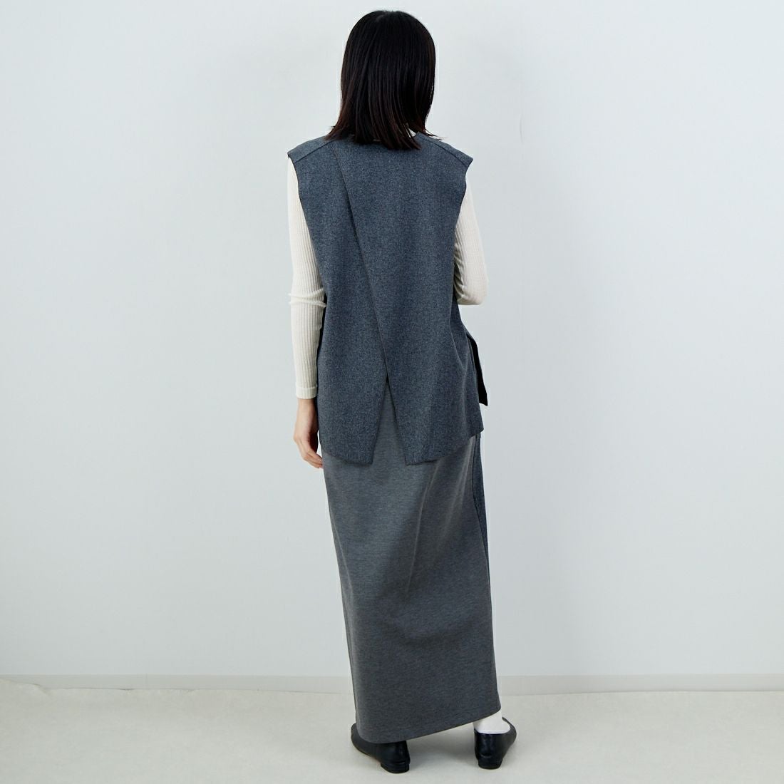 CHIGNON [シニヨン] ダブルフェイスジャージスカート [2855-212KK