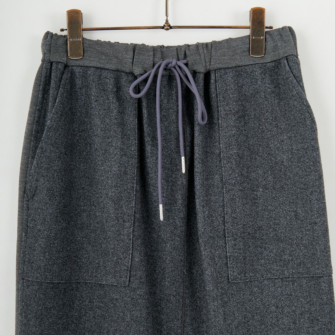 CHIGNON [シニヨン] ダブルフェイスジャージスカート [2855-212KK] CHARCOAL