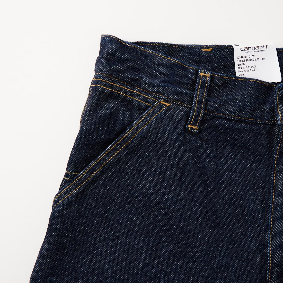 carhartt WIP [カーハートダブリューアイピー] デニムダブルニーパンツ [I032699] BLUE RINSE