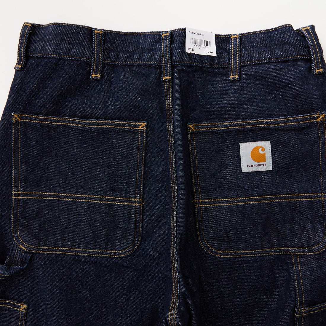 carhartt USA製　ダブルニー　デニムパンツ　32×32 襤褸 carhartt WIP [カーハートダブリューアイピー] デニムダブルニーパンツ
