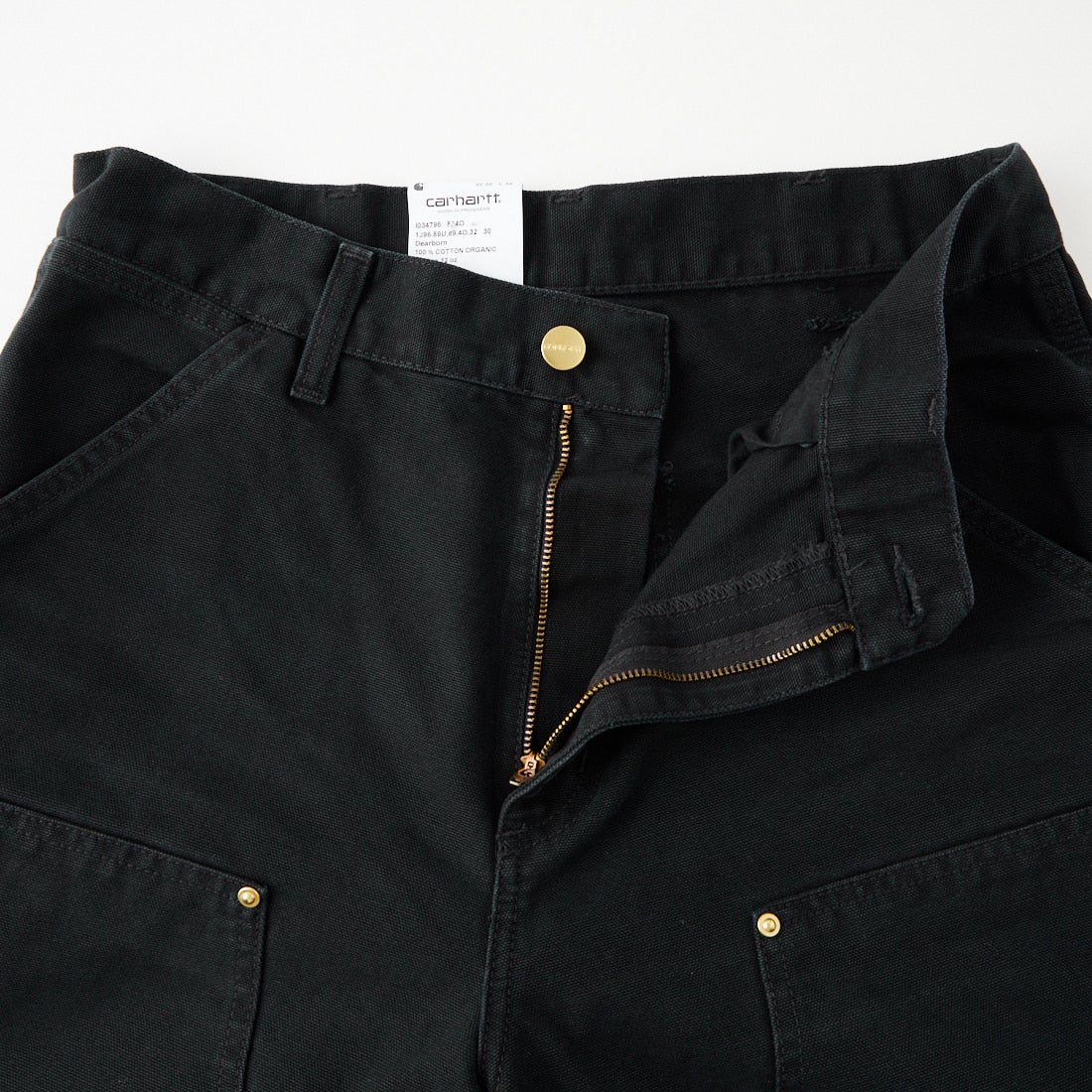 carhartt WIP [カーハートダブリューアイピー] ダブルニーパンツ [I034796] BLACK