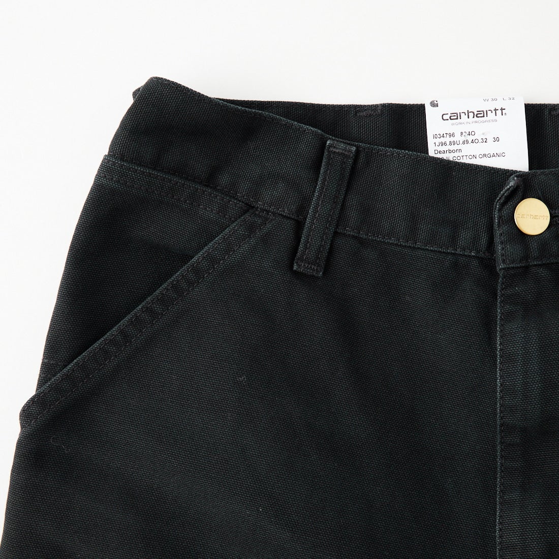 carhartt WIP [カーハートダブリューアイピー] ダブルニーパンツ [I034796] BLACK