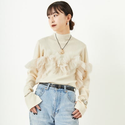 02 OFF&&モデル身長：150cm 着用サイズ：F&&