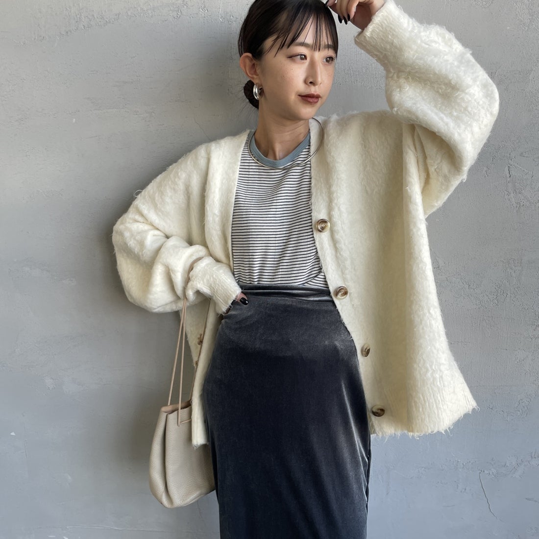 02 OFF&&モデル身長：150cm 着用サイズ：F&&
