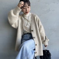 22 BEIGE&&モデル身長：150cm 着用サイズ：F&&