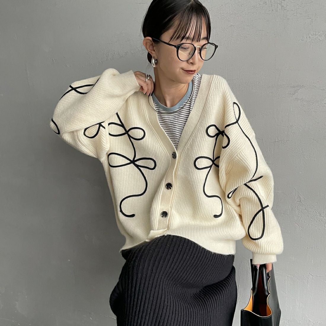 02 OFF&&モデル身長：150cm 着用サイズ：F&&