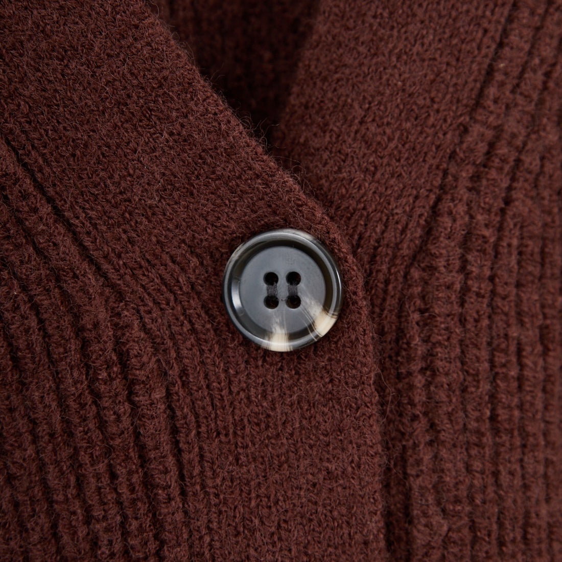 nenom [ネノム] コード刺繍 Vネックニットカーディガン [NE25131038] 28 BROWN