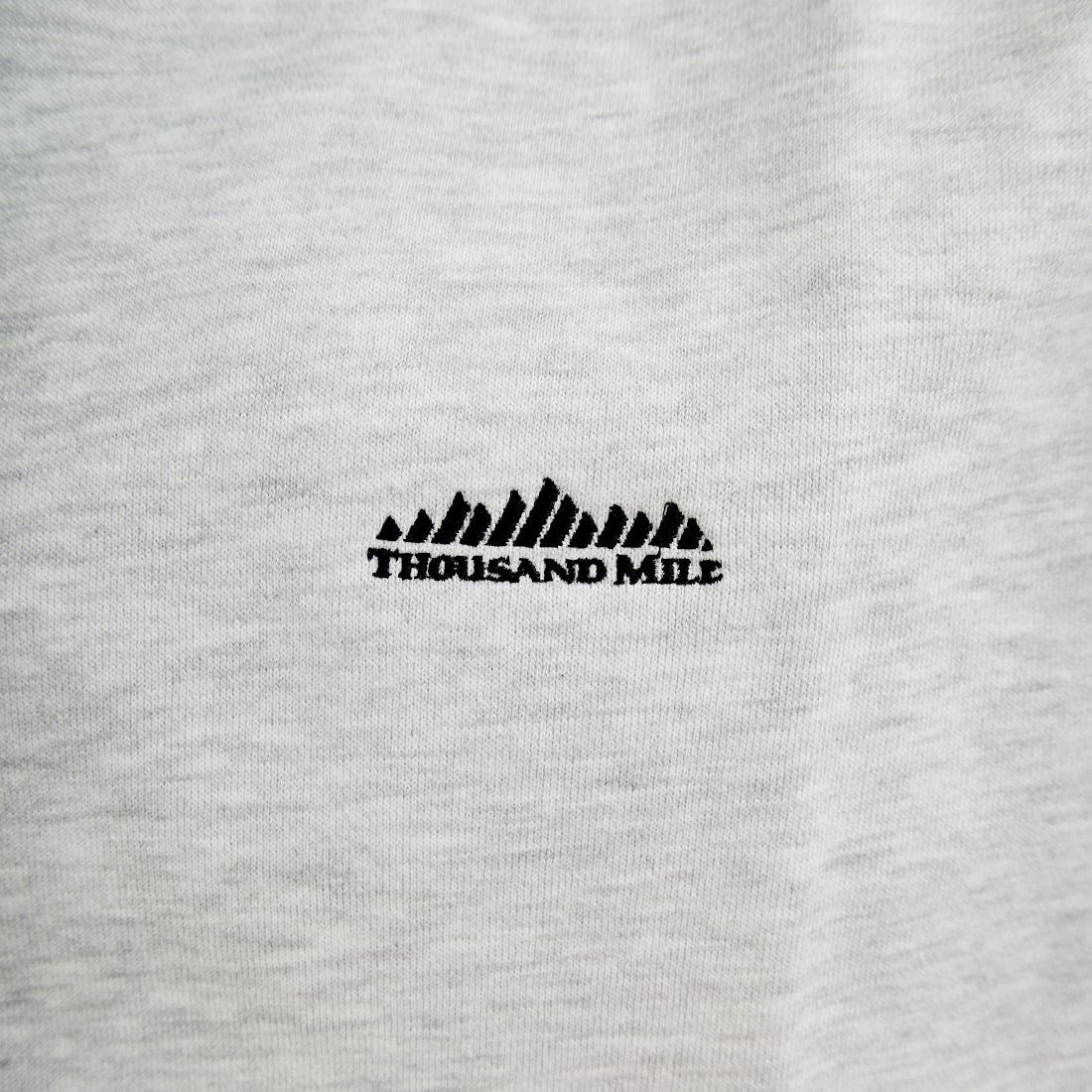 THOUSAND MILE [サウザンド マイル] 別注 バックプリント クルーネックスウェット [TM252UK50520-JF] 11 LT.GRAY