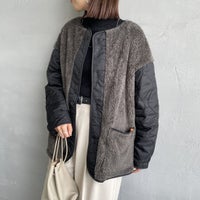 BLACK&&モデル身長：159cm 着用サイズ：F&&