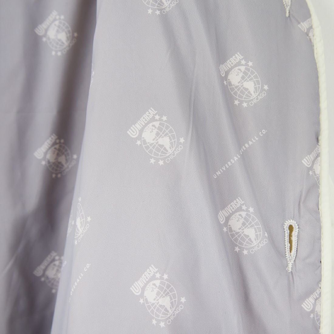 UNIVERSAL OVERALL [ユニバーサルオーバーオール] 別注 ボア切替 キルティングジャケット [U2532451IN-JF] IVORY