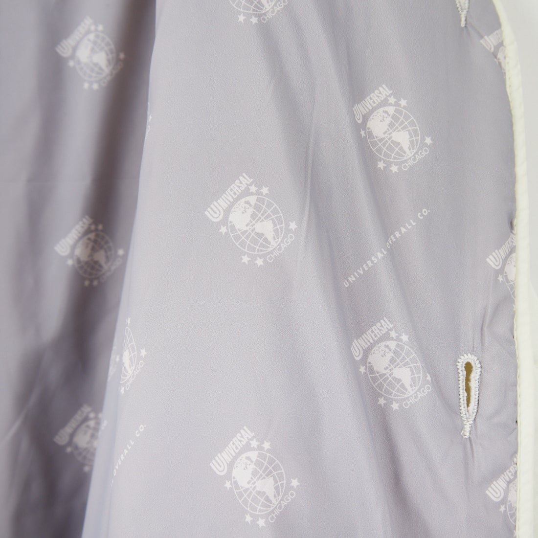 UNIVERSAL OVERALL [ユニバーサルオーバーオール] 別注 ボア切替 キルティングジャケット [U2532451IN-JF] IVORY