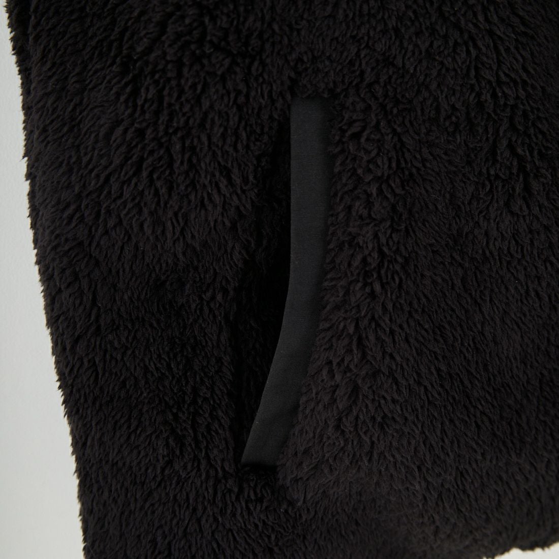 UNIVERSAL OVERALL [ユニバーサルオーバーオール] 別注 リバーシブルボアベスト [U2531401IN-JF] BLACK