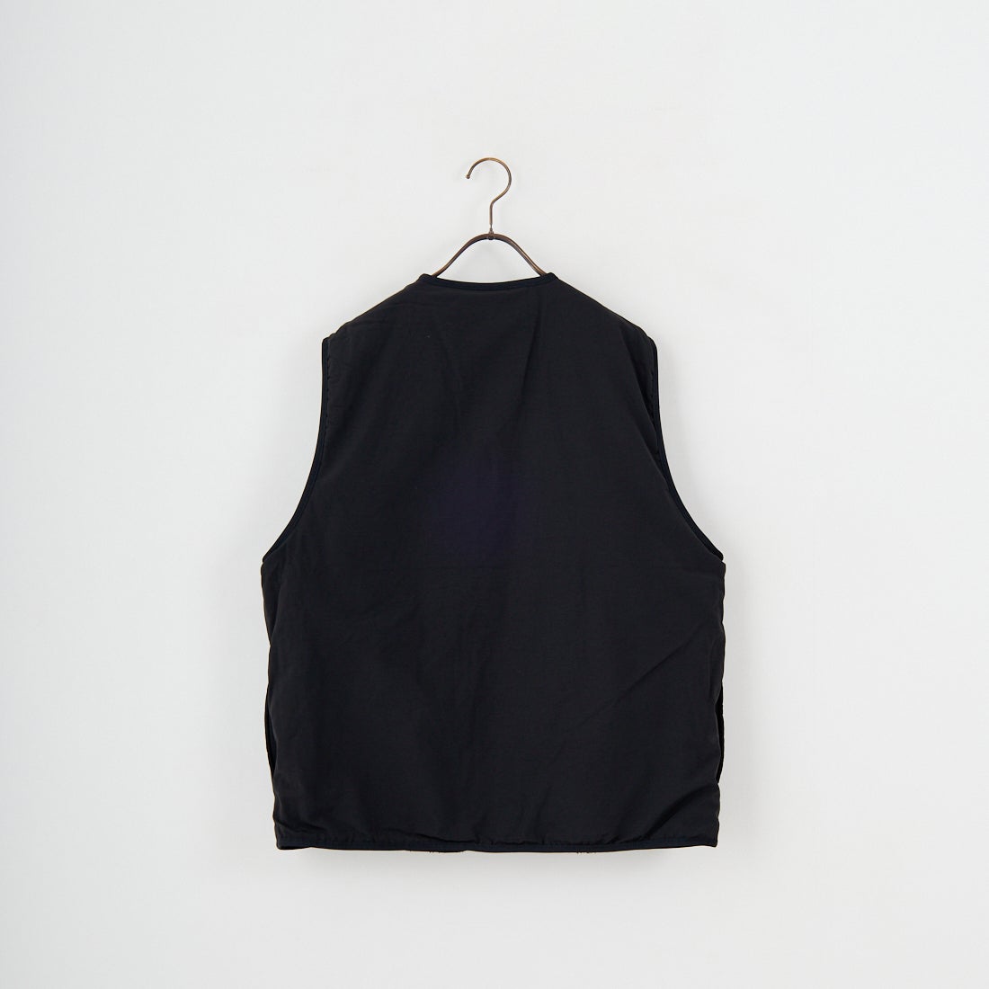 UNIVERSAL OVERALL [ユニバーサルオーバーオール] 別注 リバーシブルボアベスト [U2531401IN-JF] BLACK