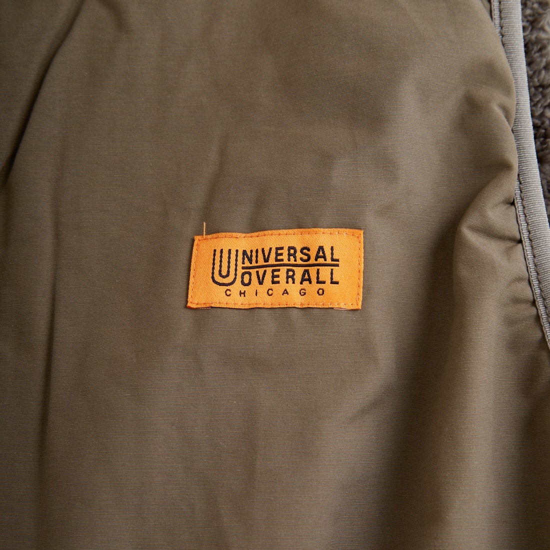 UNIVERSAL OVERALL [ユニバーサルオーバーオール] 別注 リバーシブルボアベスト [U2531401IN-JF] CHARCOAL