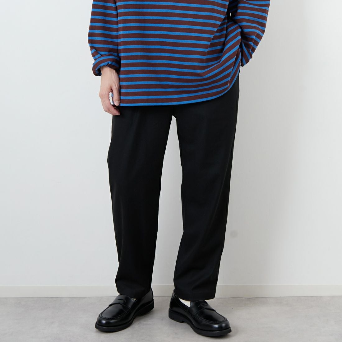 BLACK&&モデル身長：168cm 着用サイズ：S&&