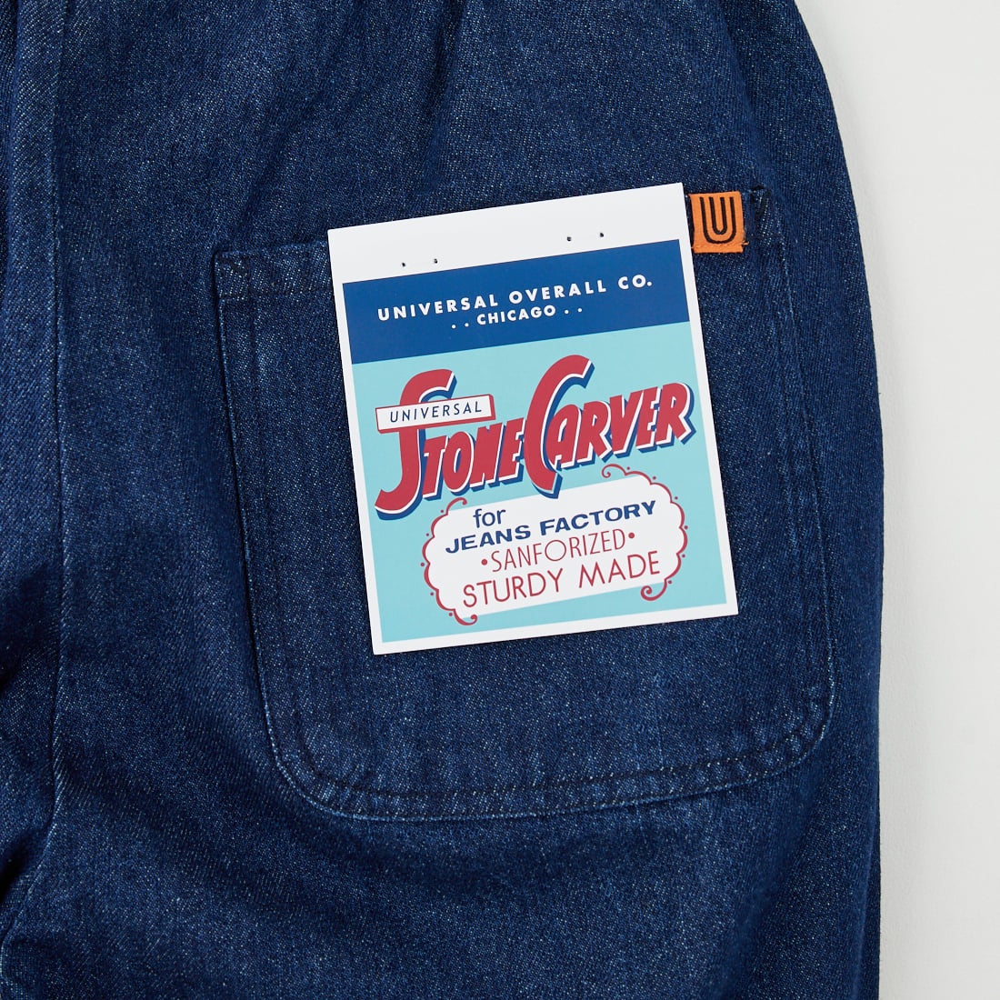 UNIVERSAL OVERALL [ユニバーサルオーバーオール] 別注 シェフパンツ [U2533601IN-JF] O.W DENIM