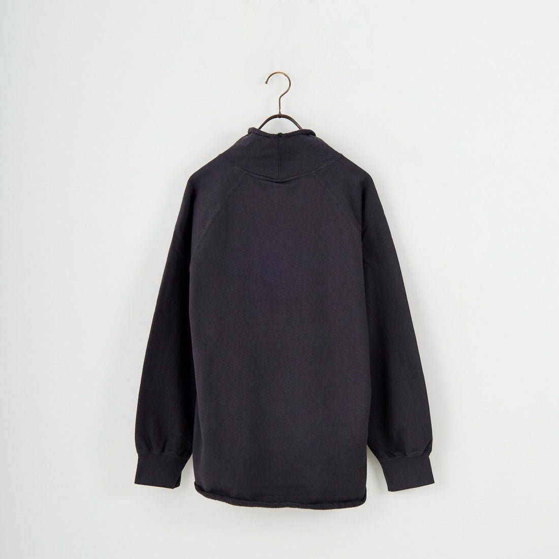 WALLA WALLA SPORT [ワラワラスポーツ] 13oz ロールネックスウェット [13OZ-ROLLNECK-TURTLE] USED BLACK