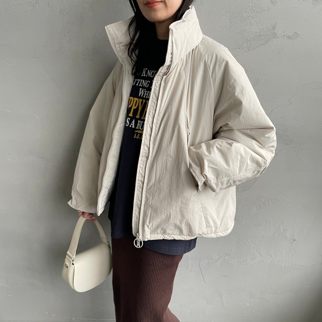 CEMENT&&モデル身長：160cm 着用サイズ：M&&