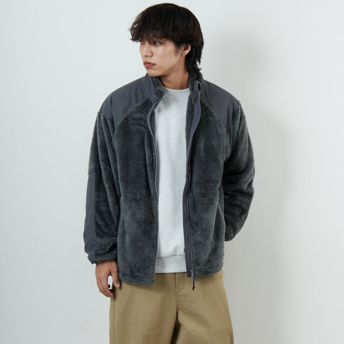F.GREY&&モデル身長：179cm 着用サイズ：M&&