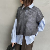 92 D.GRAY&&モデル身長：159cm 着用サイズ：F&&