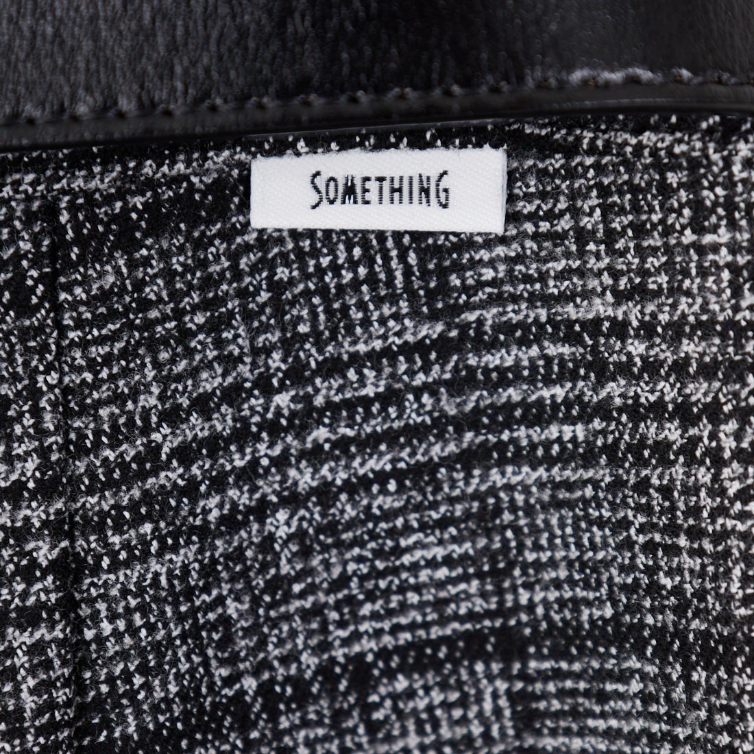 SOMETHING [サムシング] 別注 ベルト付きタックワイドパンツ [SN765W-JF] 9591 G.CHK