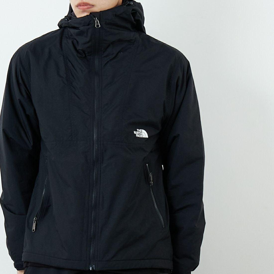 THE NORTH FACE [ザ ノースフェイス] コンパクトノマドジャケット [NP72531] K &&モデル身長：179cm 着用サイズ：M&&