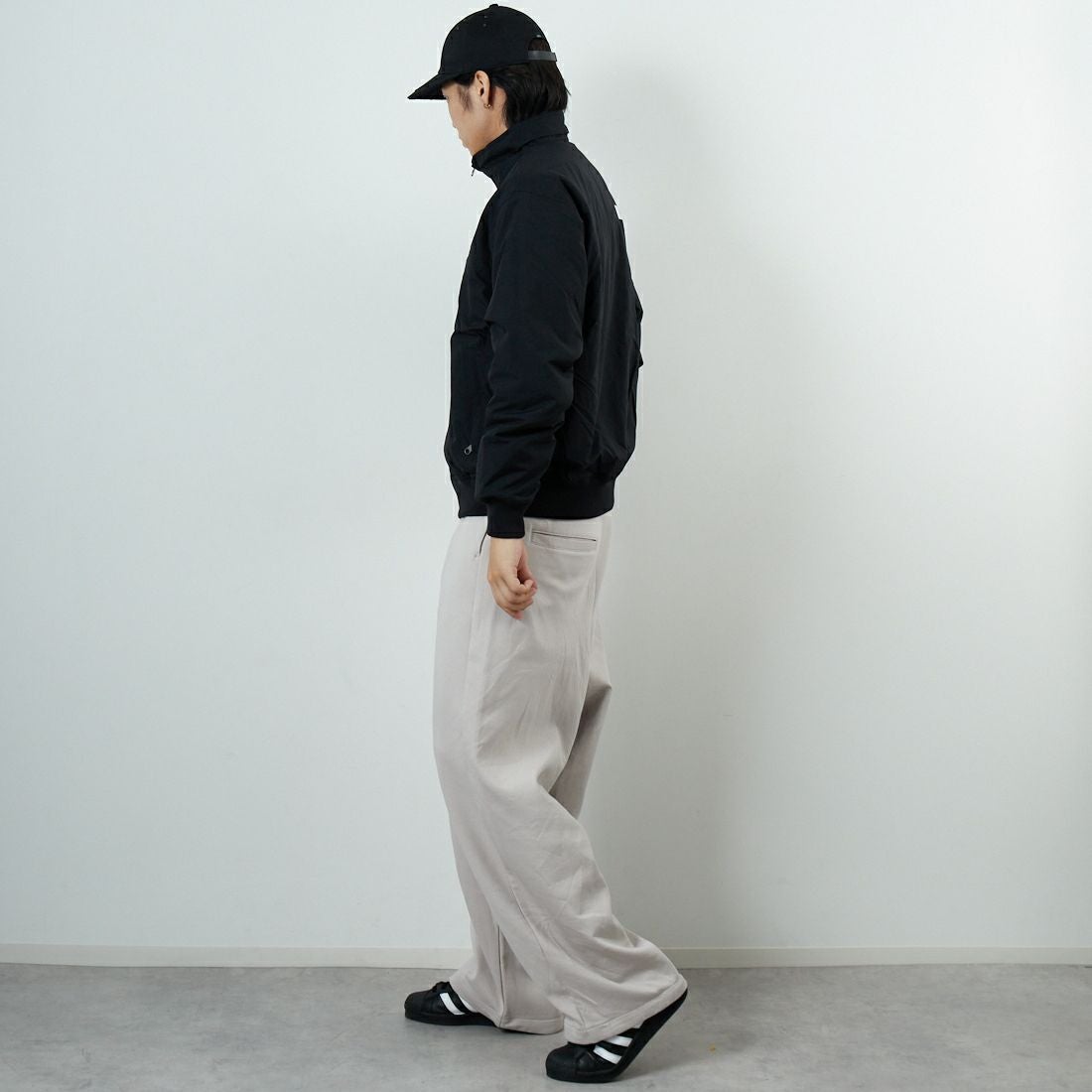THE NORTH FACE [ザ ノースフェイス] コンパクトノマドブルゾン [NP72532] K &&モデル身長：179cm 着用サイズ：M&&