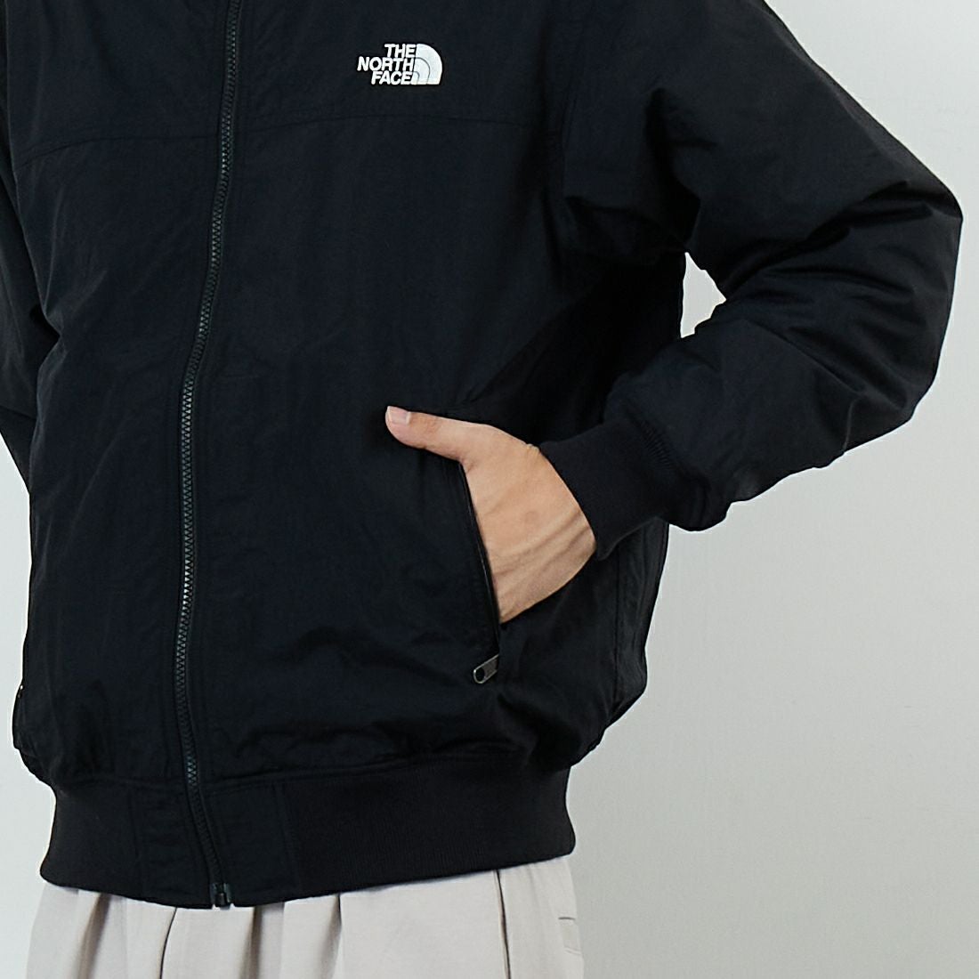 THE NORTH FACE [ザ ノースフェイス] コンパクトノマドブルゾン [NP72532] K &&モデル身長：179cm 着用サイズ：M&&