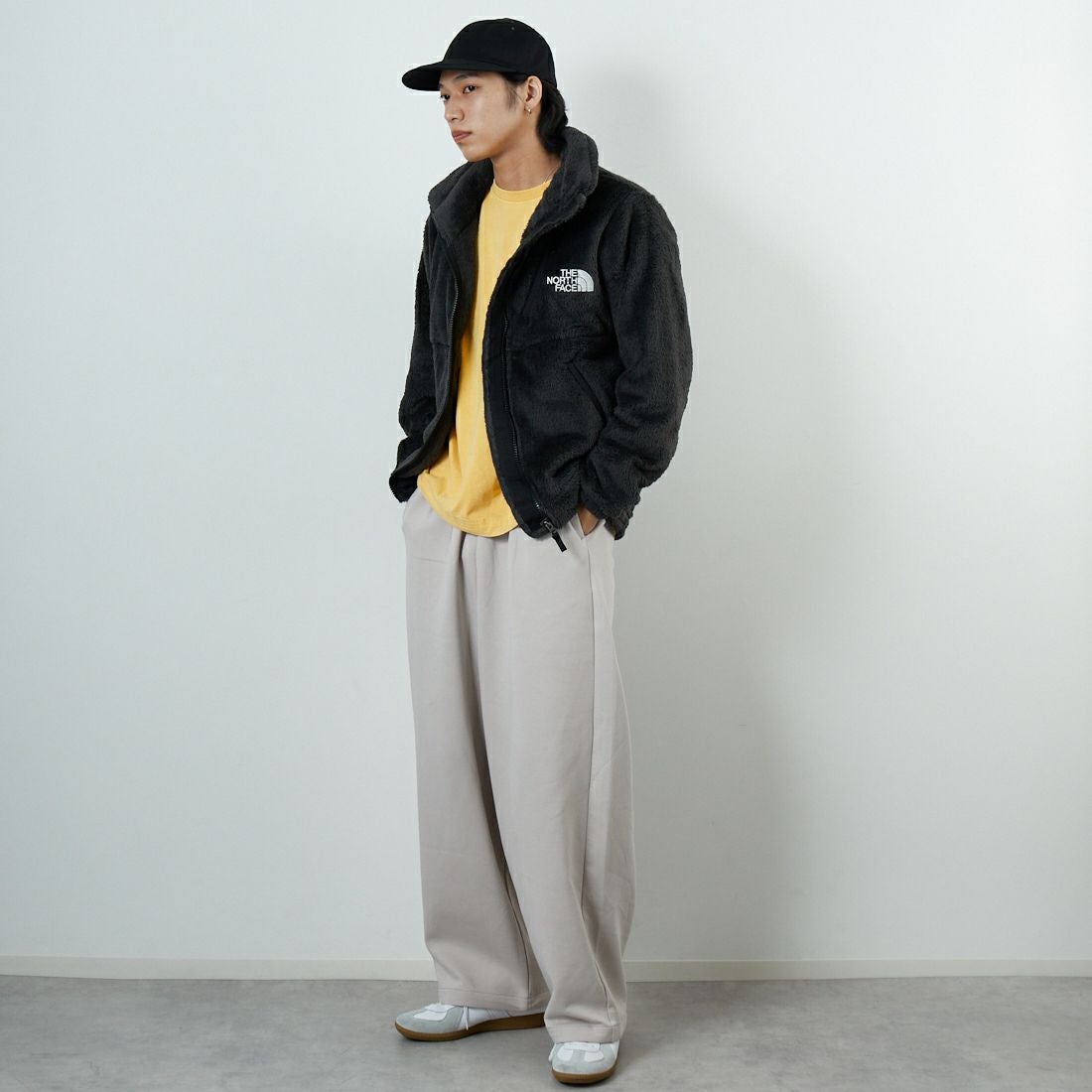 THE NORTH FACE [ザ ノースフェイス] バーサロフトジャケット [NA62550] K &&モデル身長：179cm 着用サイズ：M&&