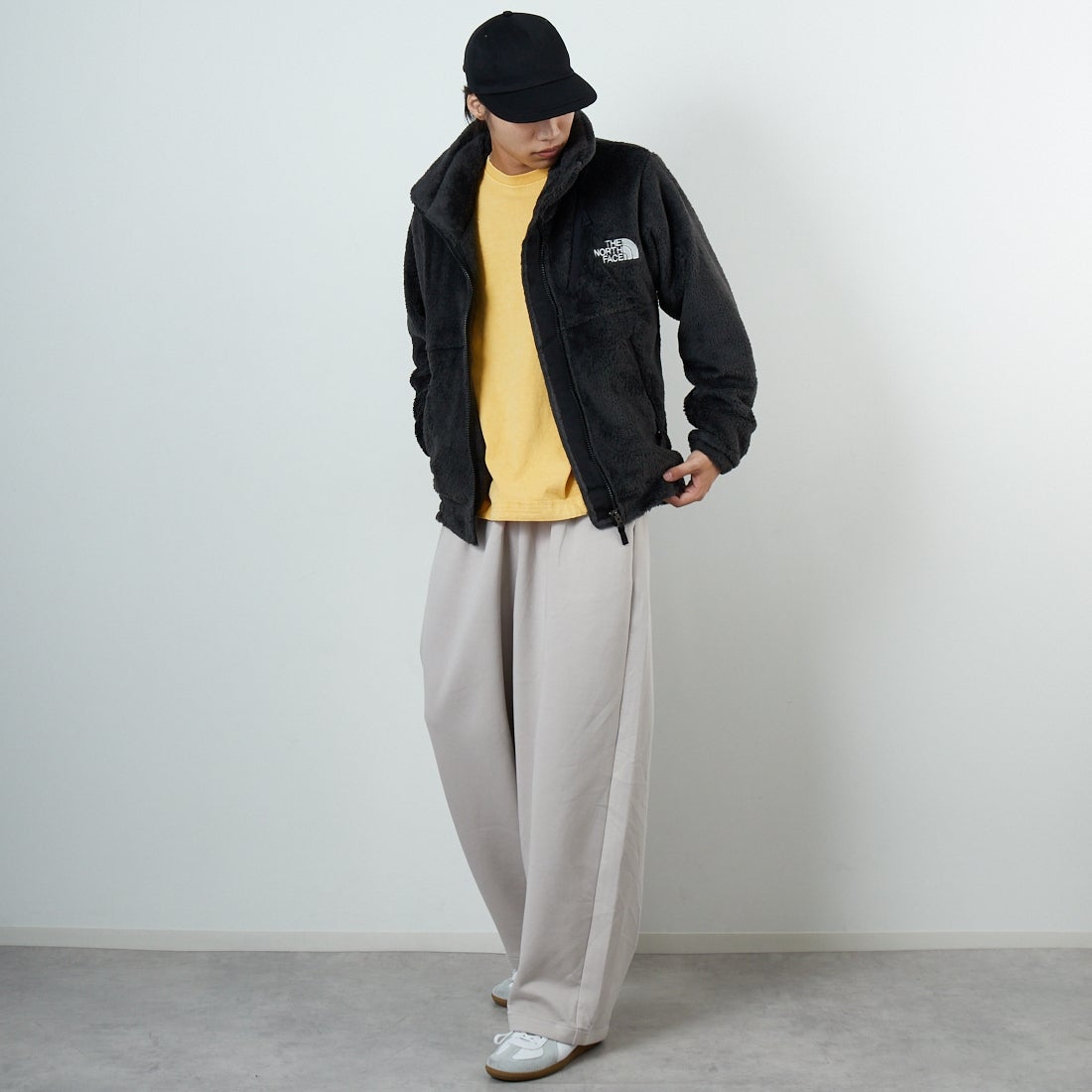 THE NORTH FACE [ザ ノースフェイス] バーサロフトジャケット [NA62550] K &&モデル身長：179cm 着用サイズ：M&&