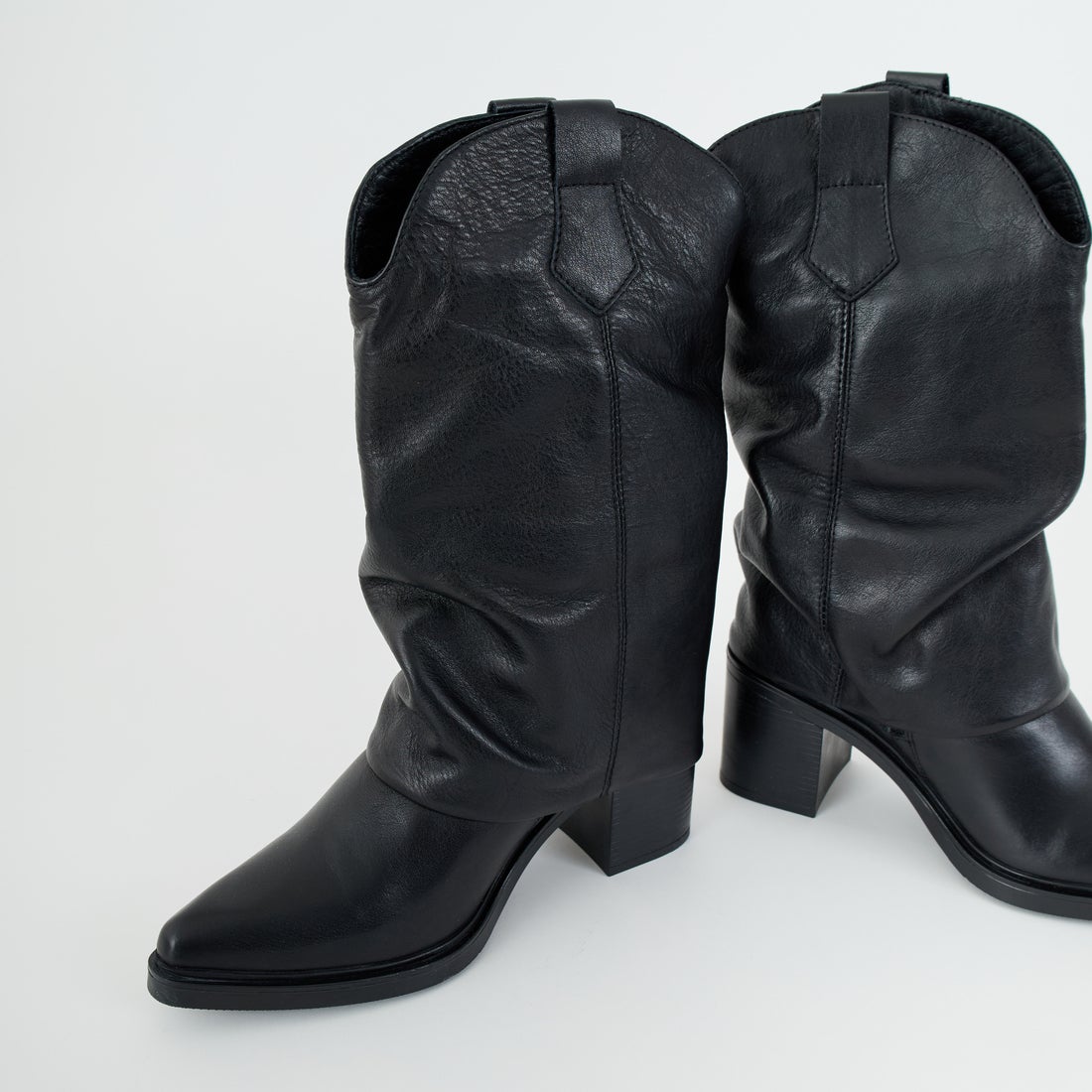 BARI SHOES [バリシューズ] レザーブーツ [98-BAR-ROMAN-06] BLACK