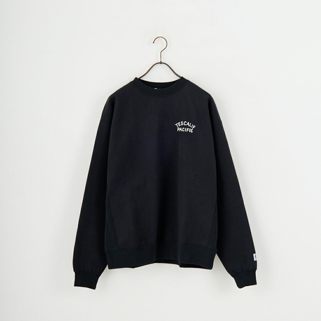 The Endless Summer [エンドレスサマー] 60s ローラーダービーロゴ刺繍 クルーネックスウェット [C-25774302] 01 BLACK