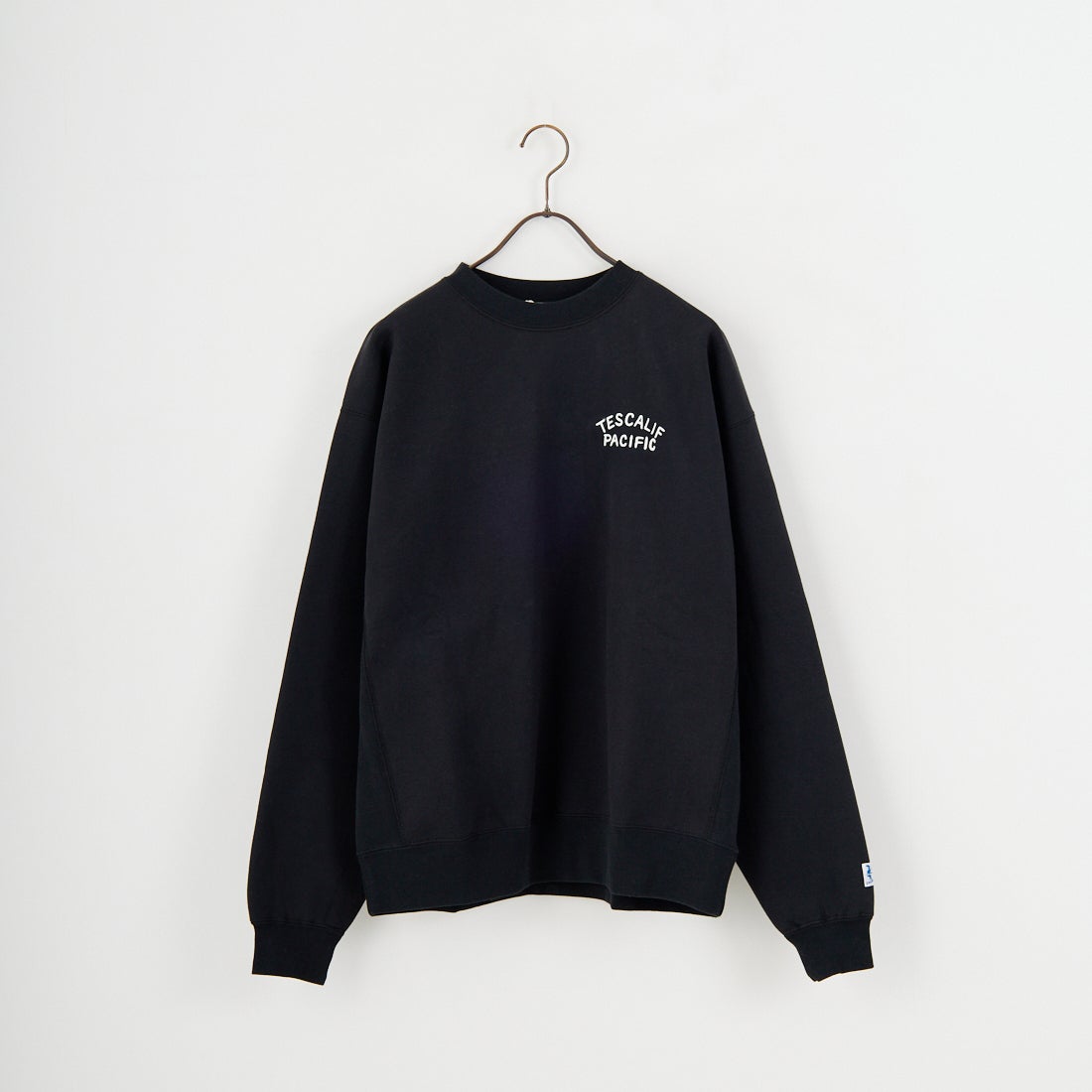 The Endless Summer [エンドレスサマー] 60s ローラーダービーロゴ刺繍 クルーネックスウェット [C-25774302] 01 BLACK