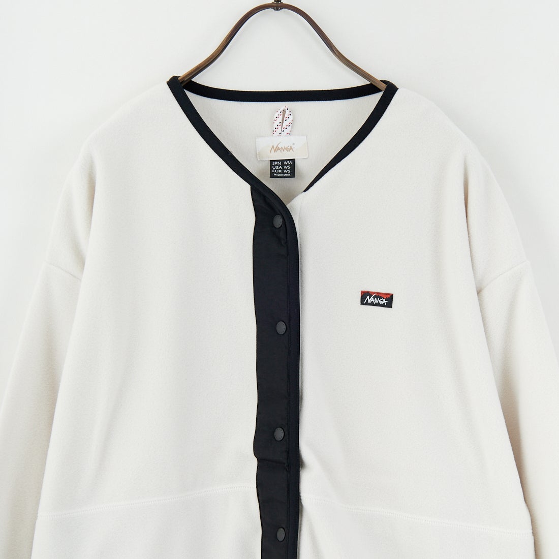 NANGA [ナンガ] エアウォーム フリースカーディガン [N2531-1P113B] IVO