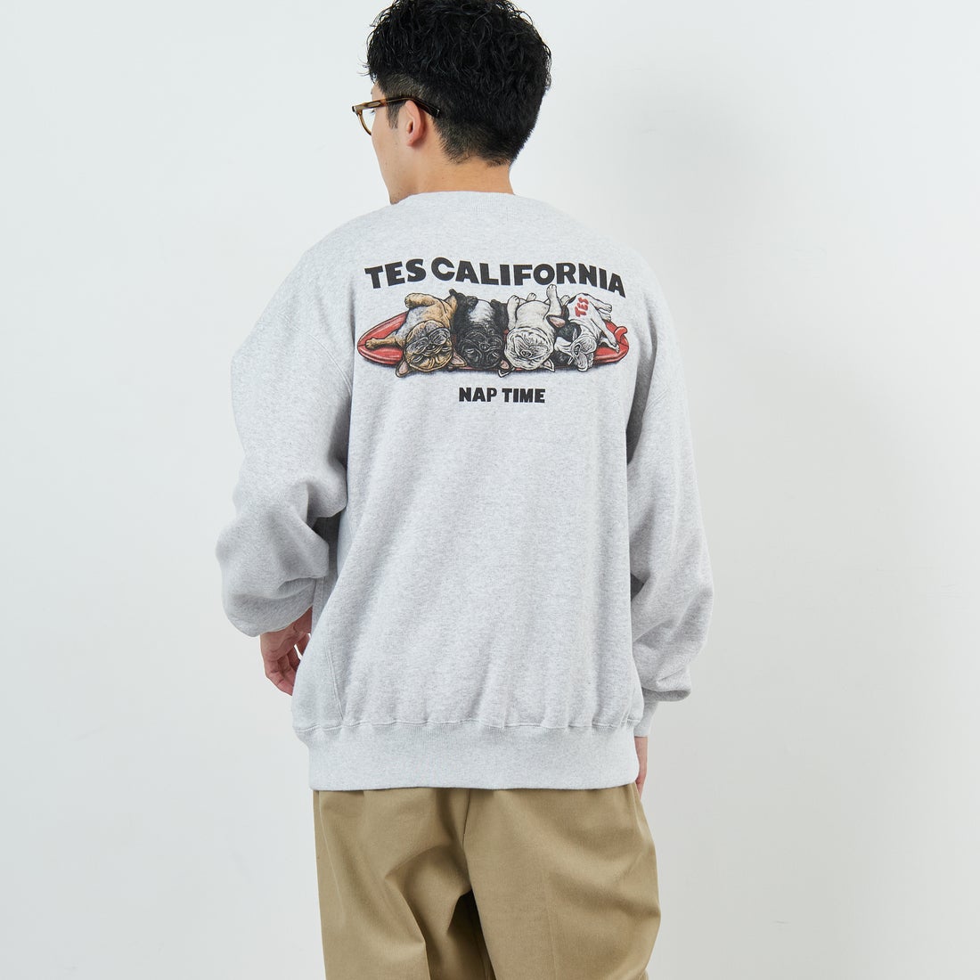 GRAY&&モデル身長：168cm 着用サイズ：L&&