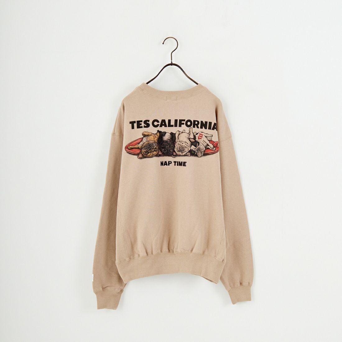 The Endless Summer [エンドレスサマー] 別注 NAP TIME クルーネックスウェット [FH-25774502-JF] BEIGE