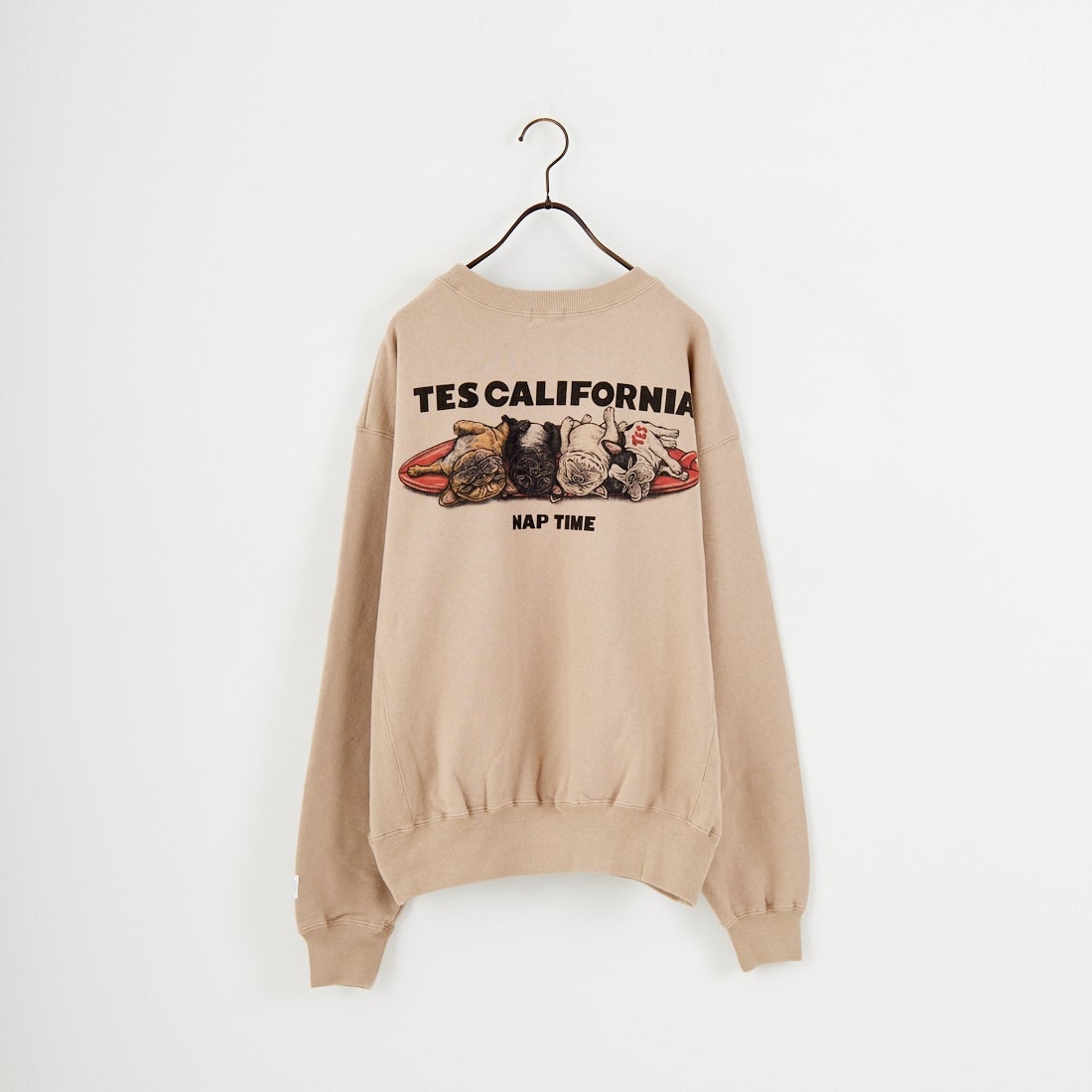 The Endless Summer [エンドレスサマー] 別注 NAP TIME クルーネックスウェット [FH-25774502-JF] BEIGE