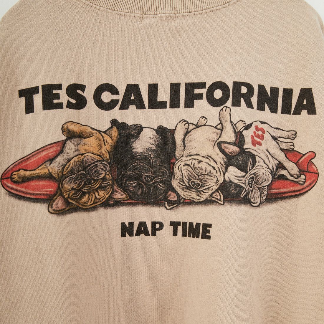 The Endless Summer [エンドレスサマー] 別注 NAP TIME クルーネックスウェット [FH-25774502-JF] BEIGE