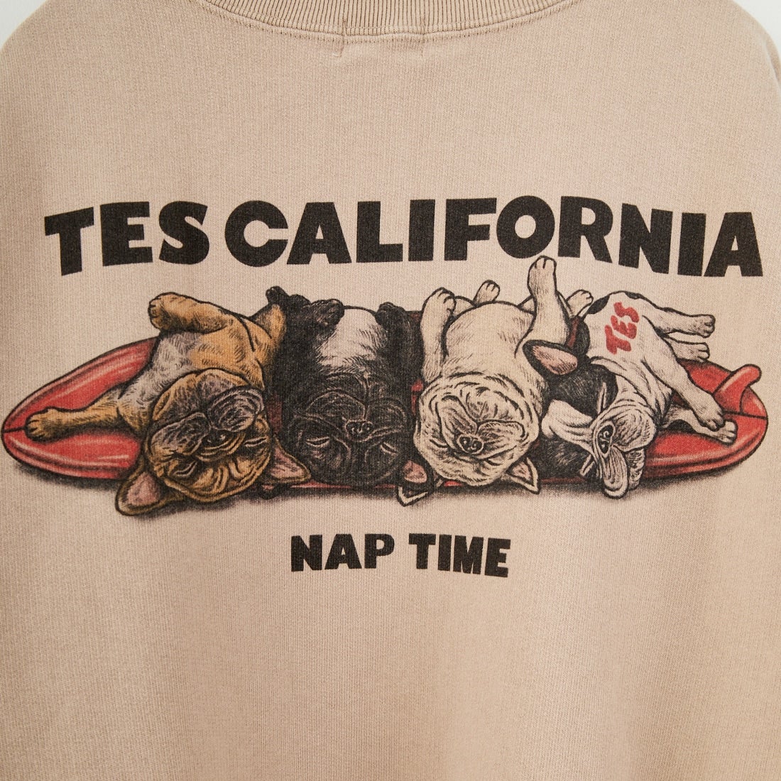 The Endless Summer [エンドレスサマー] 別注 NAP TIME クルーネックスウェット [FH-25774502-JF] BEIGE