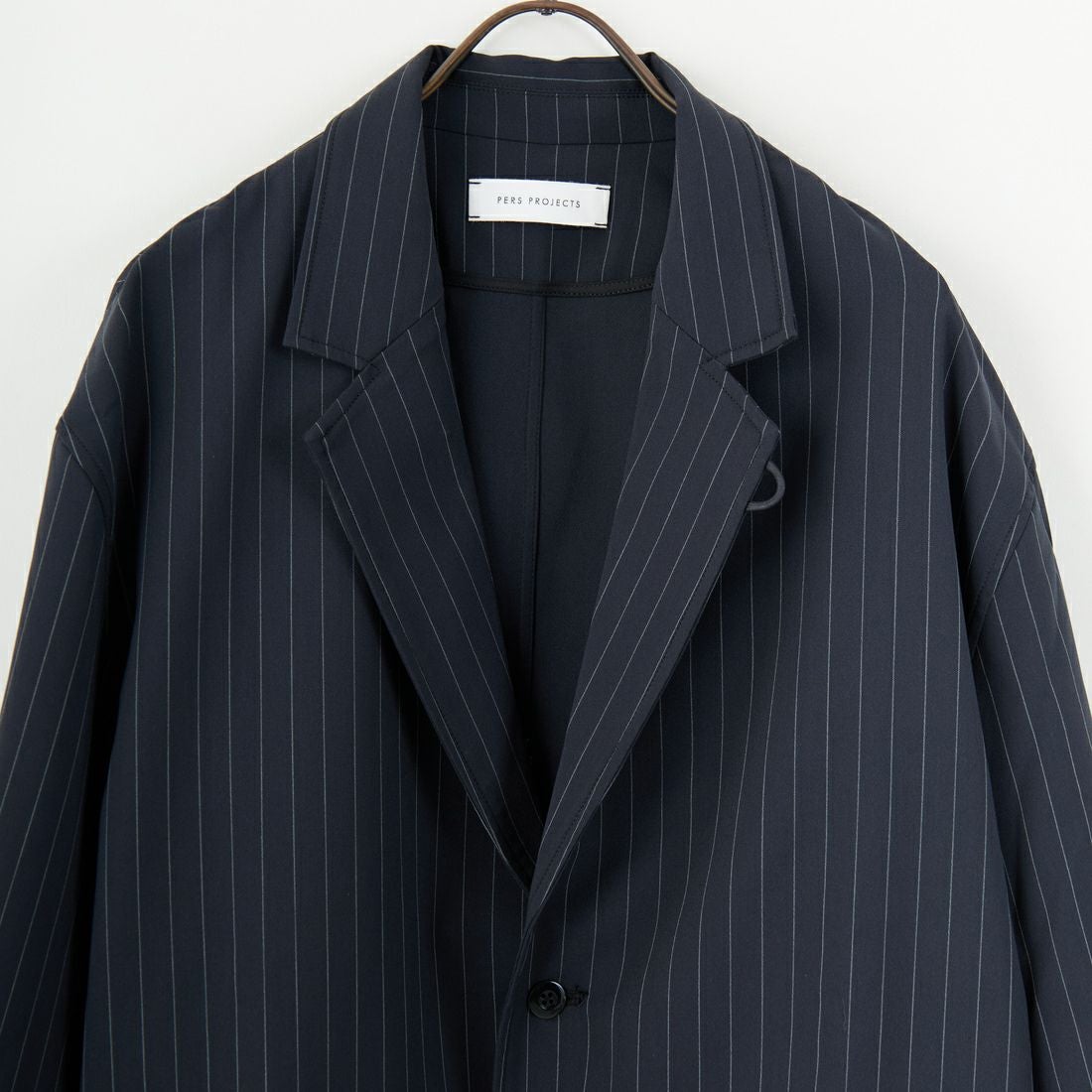 PERS PROJECTS [パースプロジェクト] 別注 テーラードジャケット [25FW-16093-JF] NAVY ST