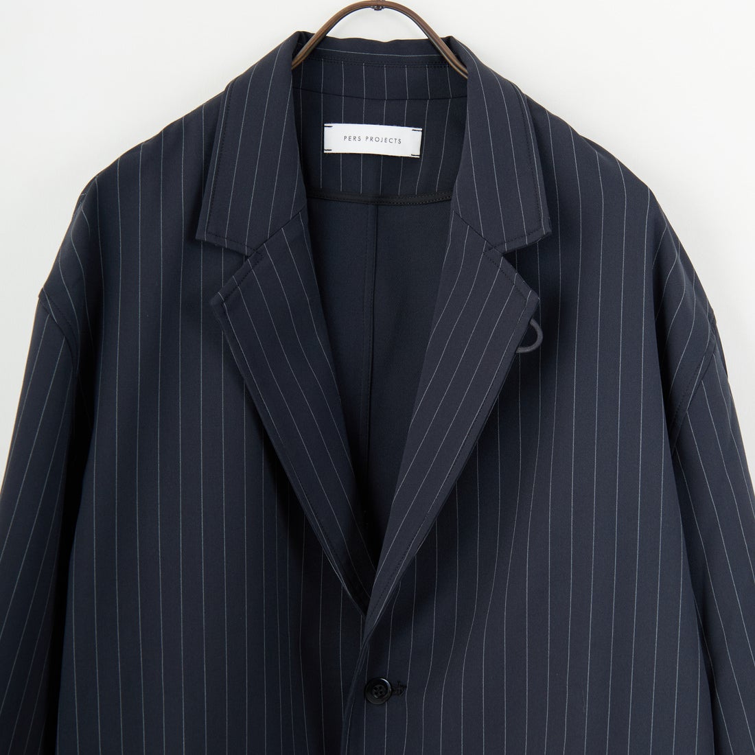 PERS PROJECTS [パースプロジェクト] 別注 テーラードジャケット [25FW-16093-JF] NAVY ST